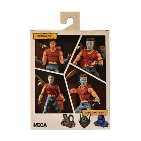 NECA - Mirage Comics Casey Jones con camisa roja TMNT - Teenage Mutant Ninja Turtles