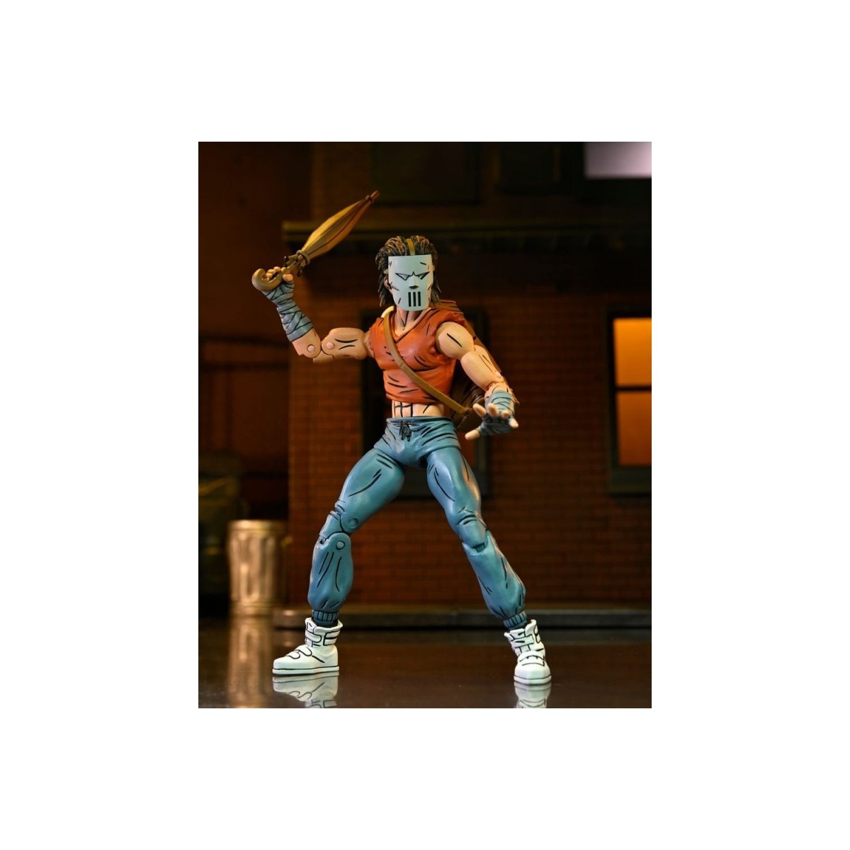 NECA - Mirage Comics Casey Jones con camisa roja TMNT - Teenage Mutant Ninja Turtles
