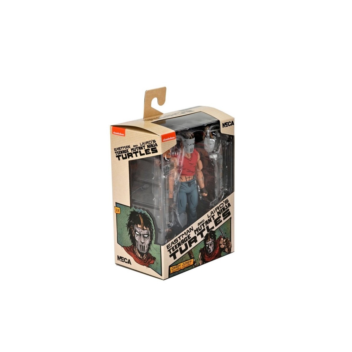 NECA - Mirage Comics Casey Jones con camisa roja TMNT - Teenage Mutant Ninja Turtles