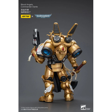 JoyToy Marines Espaciales - Ángeles de Sangre Comandante Dante - 1/18 - Warhammer 40K