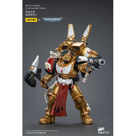 JoyToy Marines Espaciales - Ángeles de Sangre Comandante Dante - 1/18 - Warhammer 40K