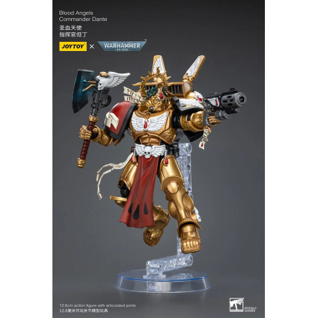 JoyToy Marines Espaciales - Ángeles de Sangre Comandante Dante - 1/18 - Warhammer 40K