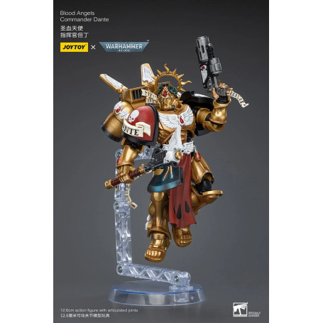 JoyToy Marines Espaciales - Ángeles de Sangre Comandante Dante - 1/18 - Warhammer 40K