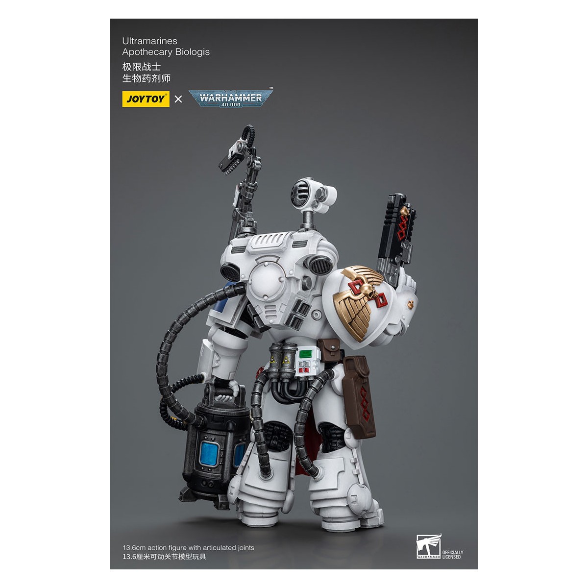 JoyToy Marines Espaciales - Ultramarines - Apothecary Biologis 1/18 - Warhammer 40K