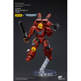 JoyToy Marines Espaciales - Ángeles de Sangre Jump Pack Intercesores 1 - 1/18 - Warhammer 40K