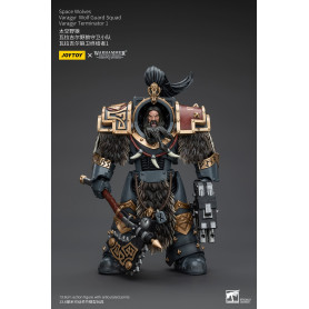 JoyToy Marines Espaciales - Lobos Espaciales - Escuadra Guardia Lobo Varagyr - Varagyr Terminator 1 1/18 - Warhammer 40K