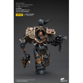 JoyToy Marines Espaciales - Lobos Espaciales - Escuadra Guardia Lobo Varagyr - Varagyr Terminator 2 1/18 - Warhammer 40K