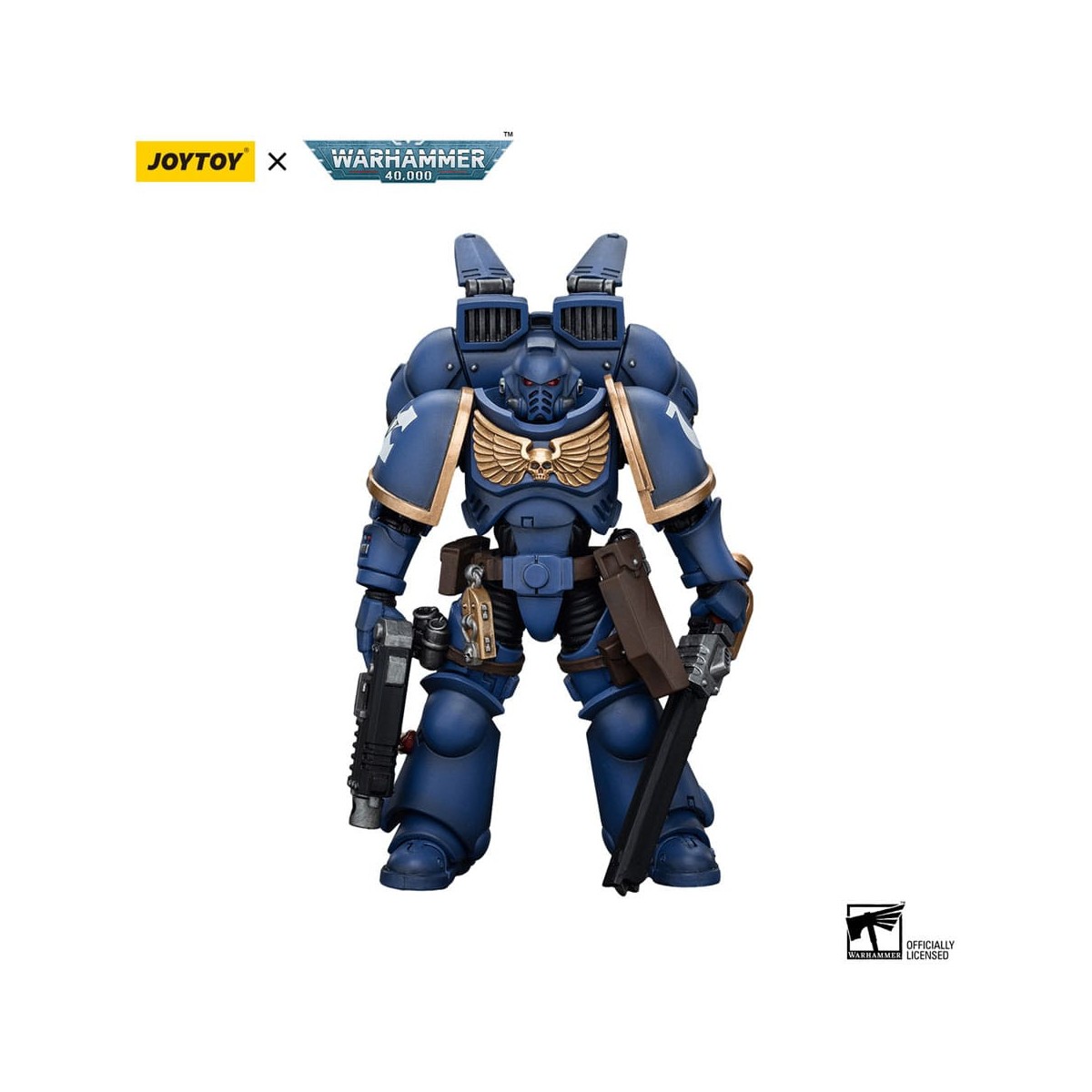 JoyToy - Marines Espaciales - Ultramarines - Jump Pack Intercessor 2 1/18