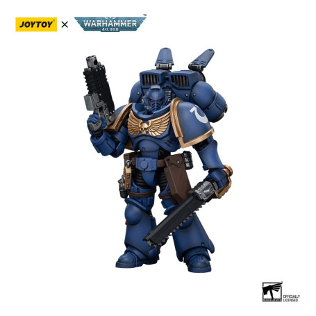JoyToy - Marines Espaciales - Ultramarines - Jump Pack Intercessor 2 1/18