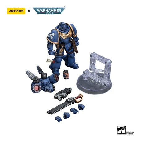 JoyToy - Marines Espaciales - Ultramarines - Jump Pack Intercessor 2 1/18