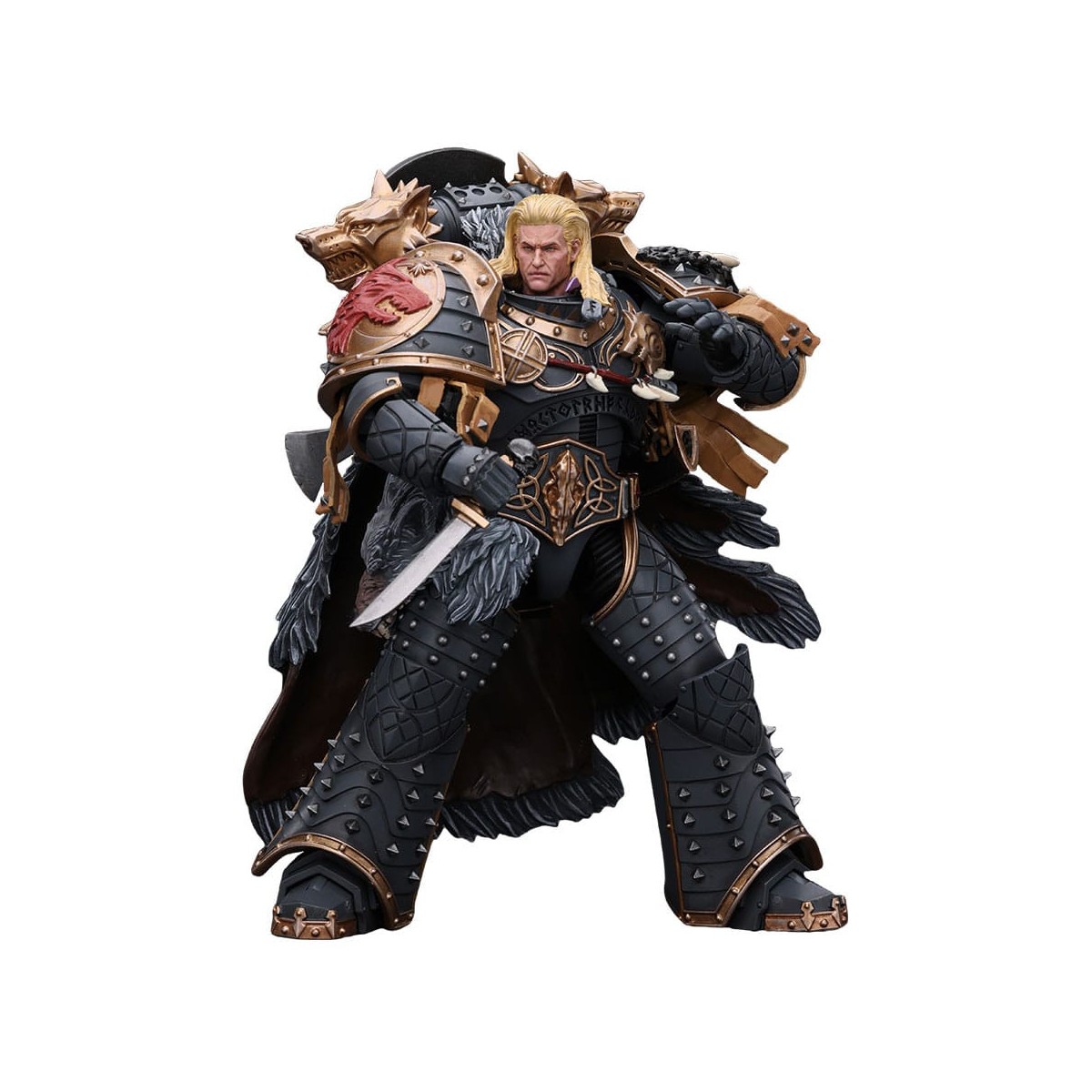 JoyToy Space Marines - Space Wolves Leman Russ Primarca de la VI Legión - 1/18 - Warhammer La Herejía de Horus