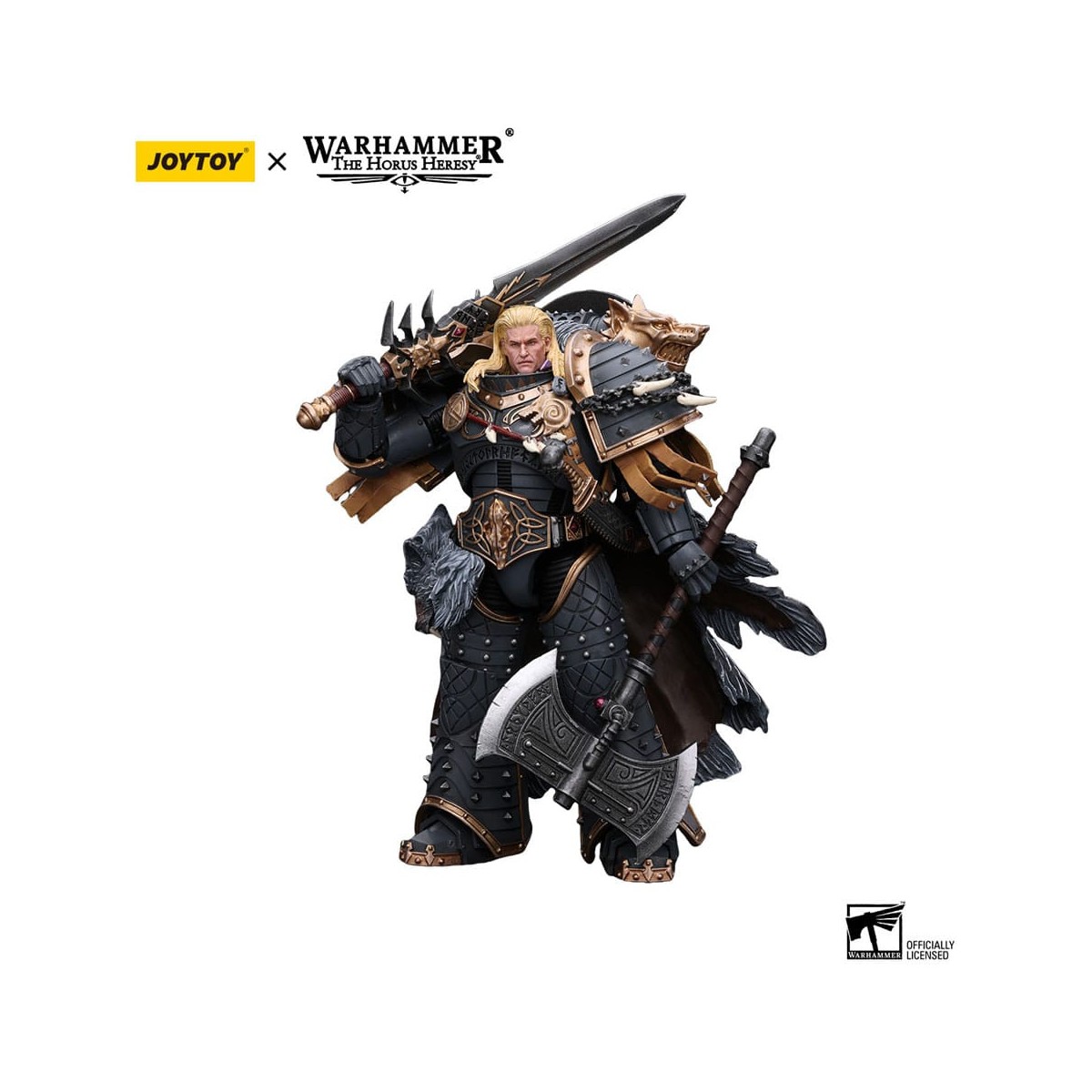 JoyToy Space Marines - Space Wolves Leman Russ Primarca de la VI Legión - 1/18 - Warhammer La Herejía de Horus