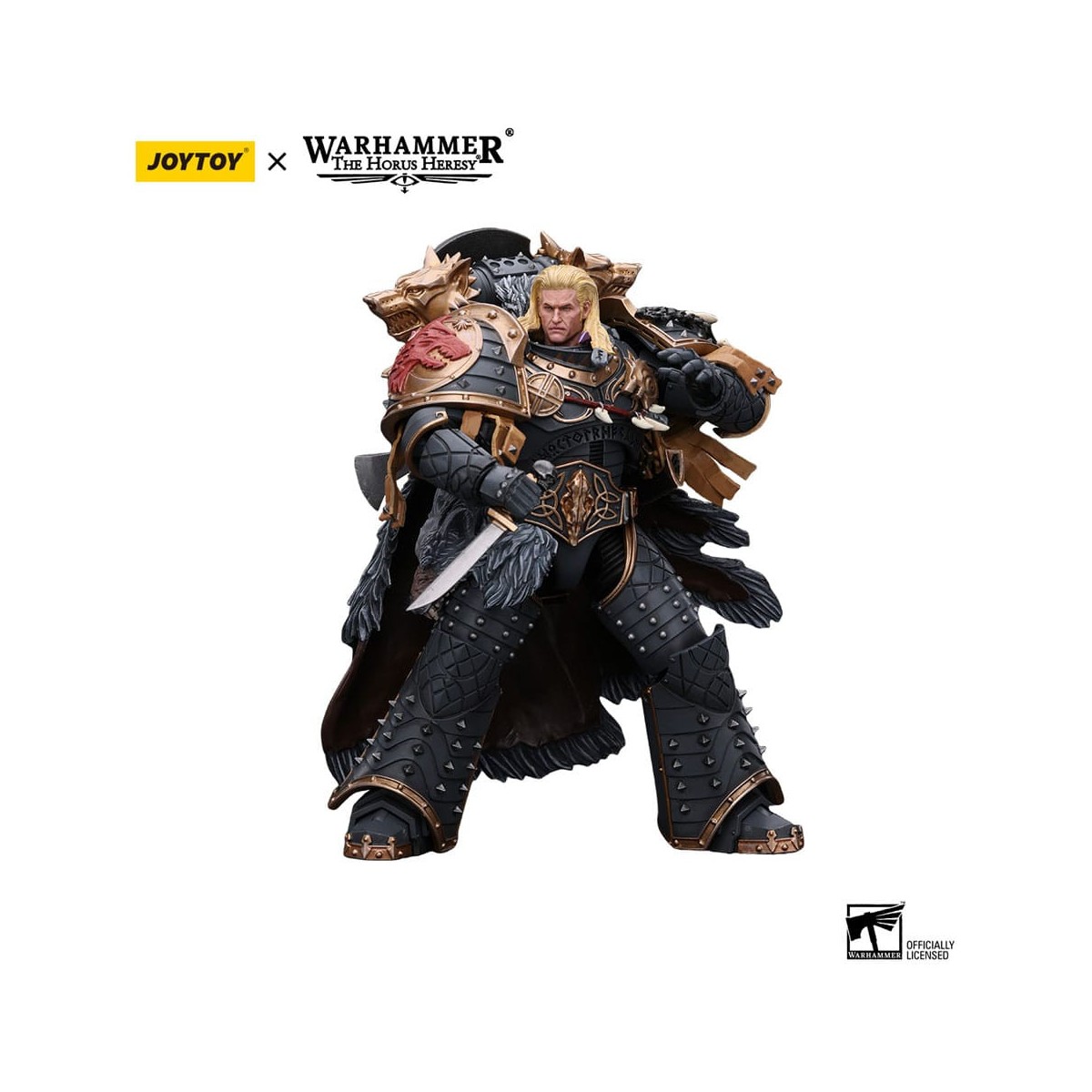 JoyToy Space Marines - Space Wolves Leman Russ Primarca de la VI Legión - 1/18 - Warhammer La Herejía de Horus