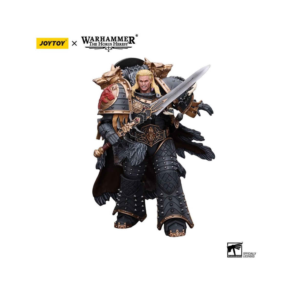 JoyToy Space Marines - Space Wolves Leman Russ Primarca de la VI Legión - 1/18 - Warhammer La Herejía de Horus
