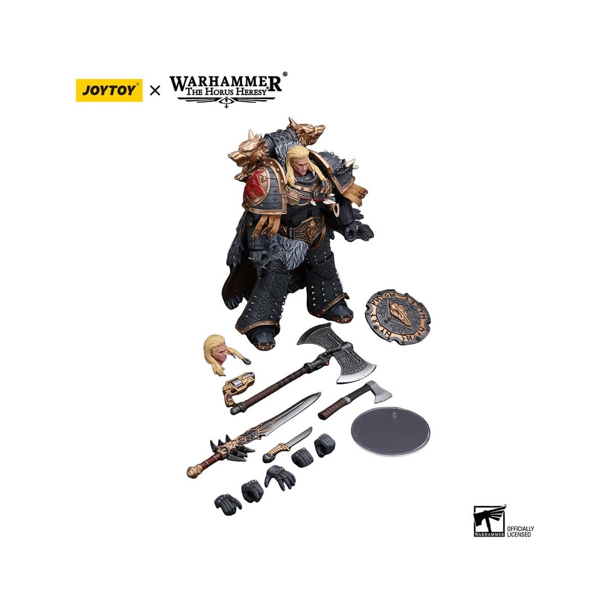 JoyToy Space Marines - Space Wolves Leman Russ Primarca de la VI Legión - 1/18 - Warhammer La Herejía de Horus