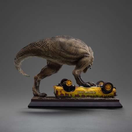 Iron Studios - Ataque del T-Rex - Iconos de Parque Jurásico