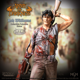 Syndicate Collectibles - Evil Dead Army of Darkness - Ash Williams Estatua Premium 1/10 Apex Edition