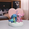 Grand Jester Studios Lilo y Stitch - Stitch y Angel Corazón figura luminosa