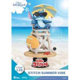 Beast Kingdom Disney Lilo & Stitch - Stitch Summer Vibe - D-Stage 