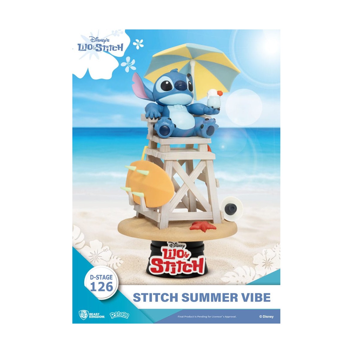 Beast Kingdom Disney Lilo & Stitch - Stitch Summer Vibe - D-Stage 