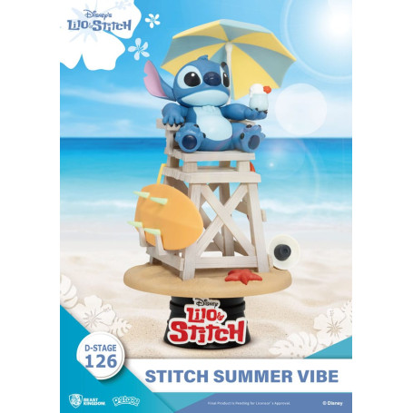 Beast Kingdom Disney Lilo & Stitch - Stitch Summer Vibe - D-Stage 