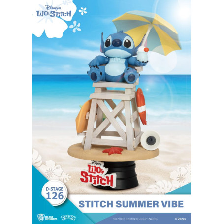 Beast Kingdom Disney Lilo & Stitch - Stitch Summer Vibe - D-Stage 