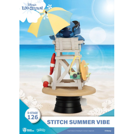 Beast Kingdom Disney Lilo & Stitch - Stitch Summer Vibe - D-Stage 