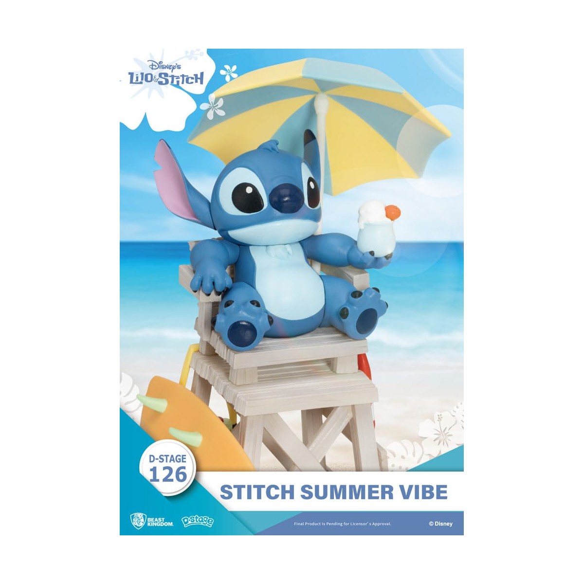 Beast Kingdom Disney Lilo & Stitch - Stitch Summer Vibe - D-Stage 