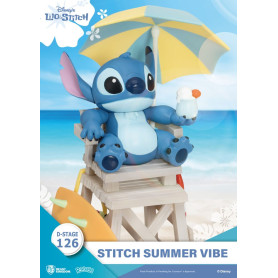 Beast Kingdom Disney Lilo & Stitch - Stitch Summer Vibe - D-Stage 