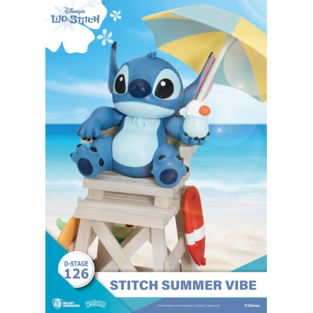 Beast Kingdom Disney Lilo & Stitch - Stitch Summer Vibe - D-Stage 