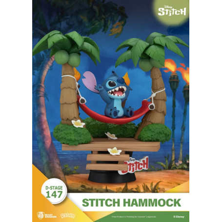 Beast Kingdom Disney Lilo & Stitch - Hamaca Stitch - D-Stage