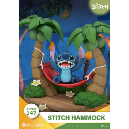 Beast Kingdom Disney Lilo & Stitch - Hamaca Stitch - D-Stage