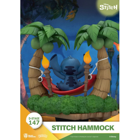 Beast Kingdom Disney Lilo & Stitch - Hamaca Stitch - D-Stage