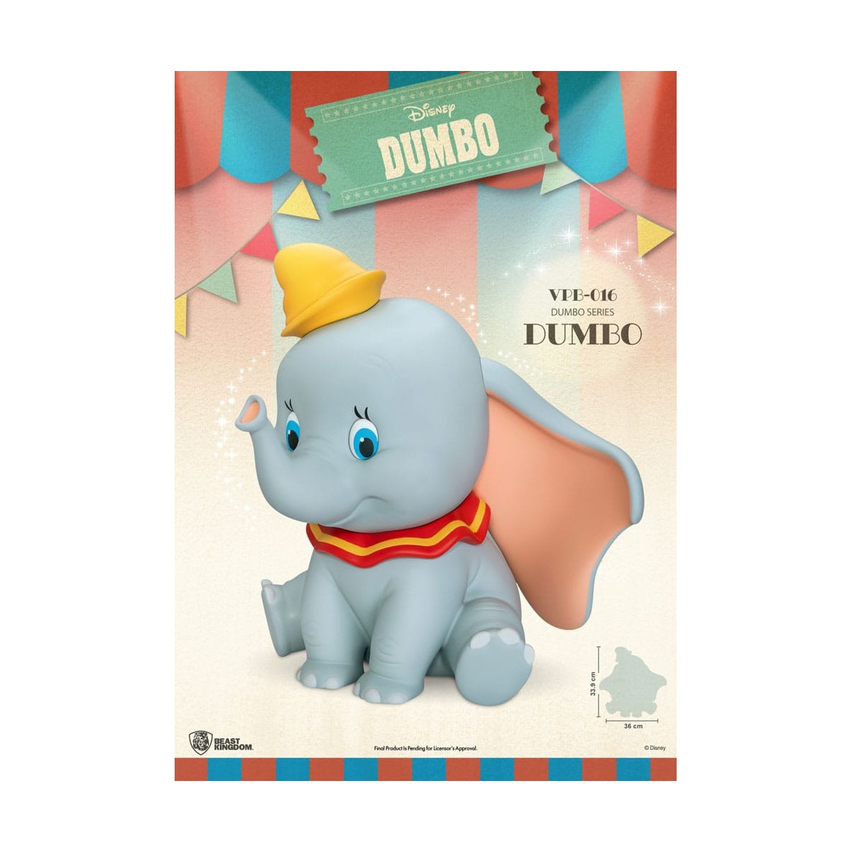 Beast Kingdom Disney - Hucha gigante DUMBO