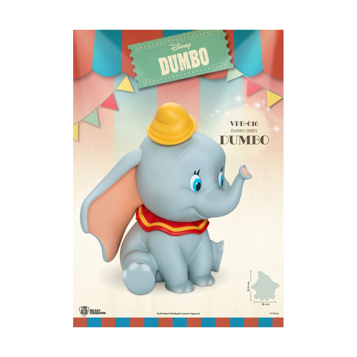 Beast Kingdom Disney - Hucha gigante DUMBO