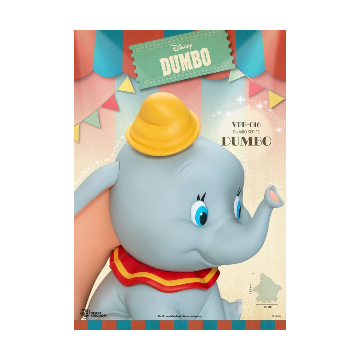 Beast Kingdom Disney - Hucha gigante DUMBO