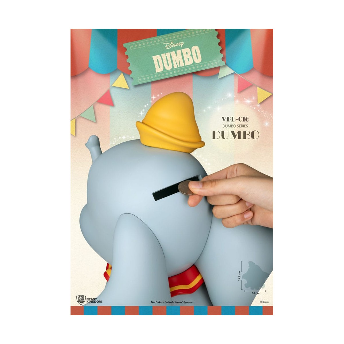 Beast Kingdom Disney - Hucha gigante DUMBO