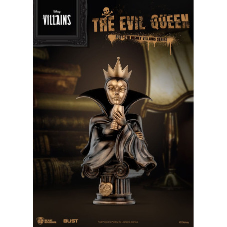 Reino de la Bestia - Serie Villanos Disney La Reina Malvada busto pvc