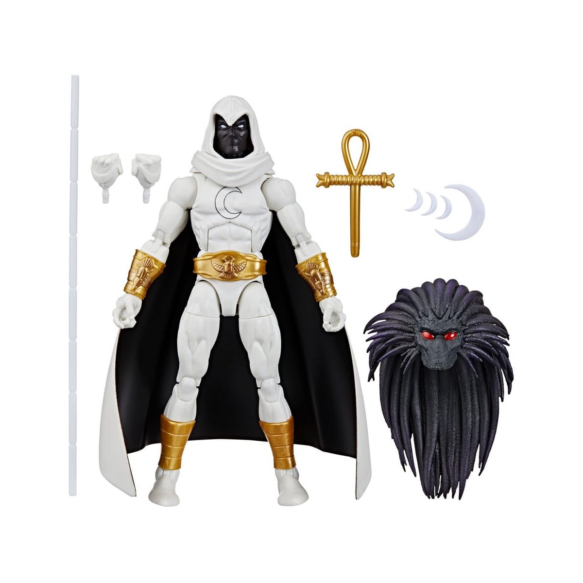 Marvel Legends Strange Tales - Caballero Luna - Corazón Negro BAF