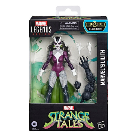 Marvel Legends Strange Tales - Lilith - Corazón Negro BAF