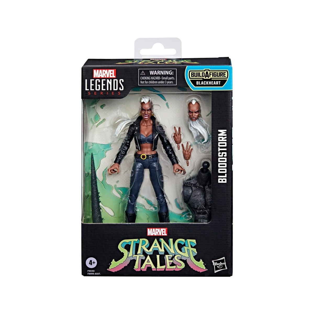 Marvel Legends Strange Tales - Bloodstorm - Corazón Negro BAF