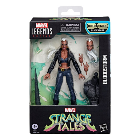 Marvel Legends Strange Tales - Bloodstorm - Corazón Negro BAF
