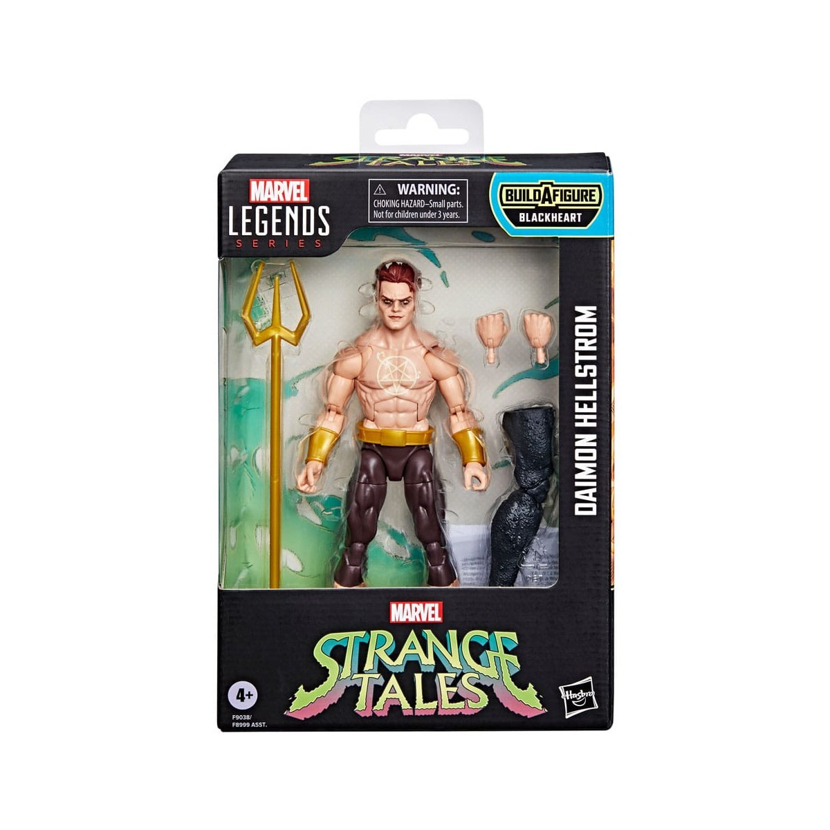 Marvel Legends Strange Tales - Hellstrom - Corazón Negro BAF