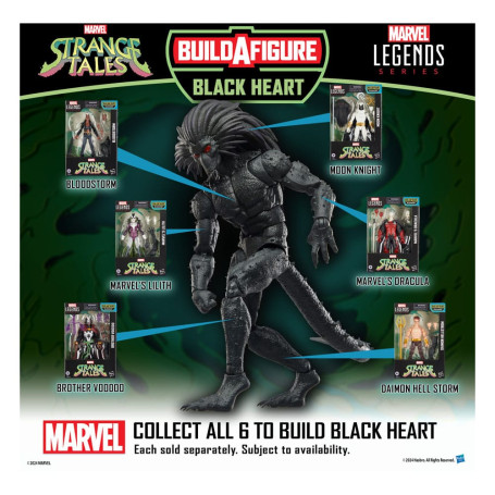Marvel Legends Strange Tales - Hellstrom - Corazón Negro BAF