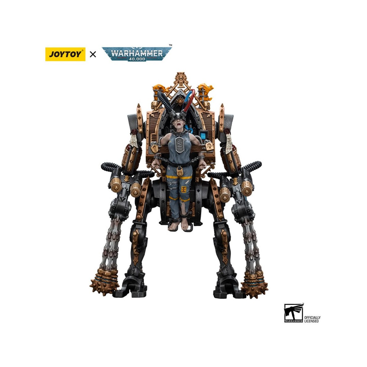 JoyToy Marines Espaciales - Adepta Sororitas Motor Penitente con Mayales Penitentes 1/18 - Warhammer 40K