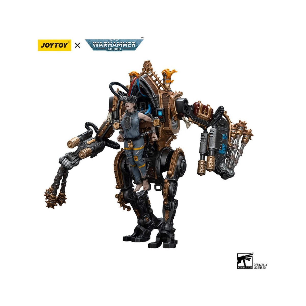 JoyToy Marines Espaciales - Adepta Sororitas Motor Penitente con Mayales Penitentes 1/18 - Warhammer 40K