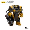 JoyToy Imperial Fists - Legion Cataphractii Terminator Squad - Legion Cataphractii with Heavy Flamer 1/18