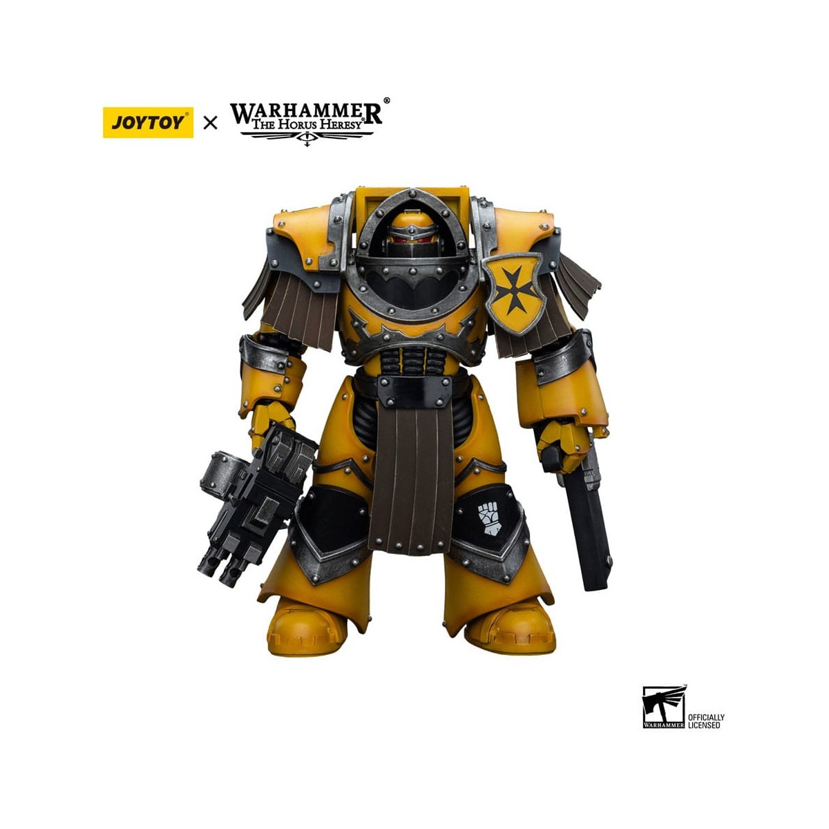 JoyToy Imperial Fists - Legion Cataphractii Terminator Squad - Legion Cataphractii with Chainfist 1/18