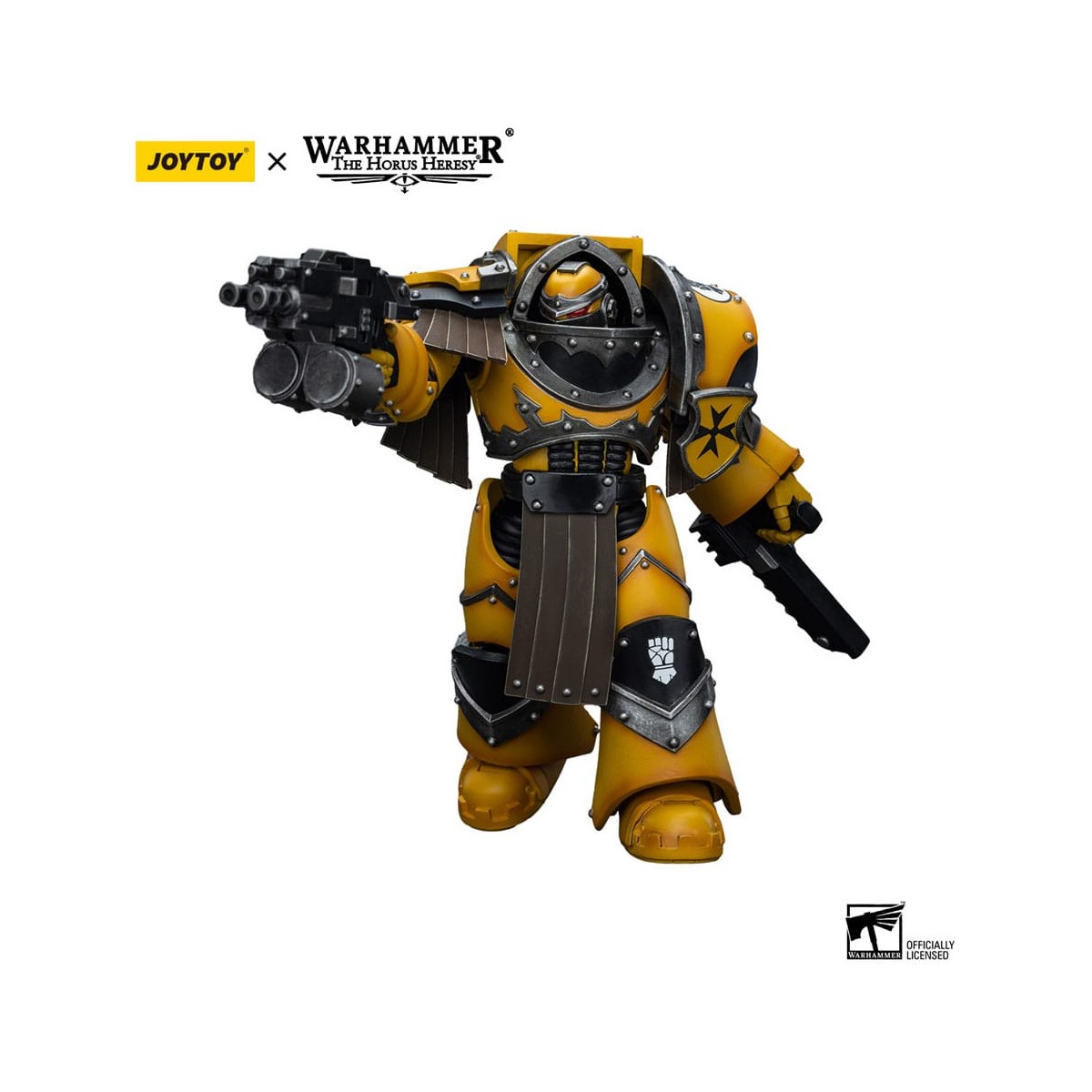 JoyToy Imperial Fists - Legion Cataphractii Terminator Squad - Legion Cataphractii with Chainfist 1/18
