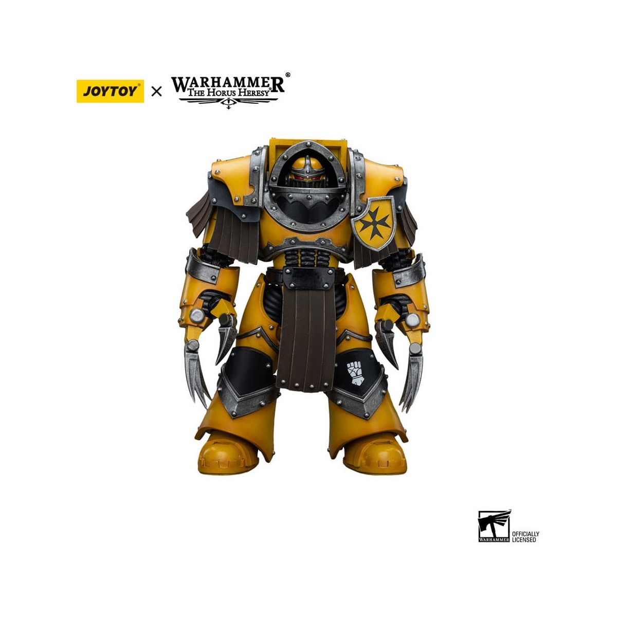 JoyToy Imperial Fists - Legion Cataphractii Terminator Squad - Legion Cataphractii with Lightning Claws 1/18